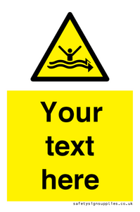 Custom Warning strong currents